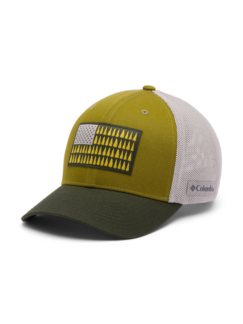 Unisex Adult PFG Logo Mesh Ball Cap | Mossy Green | Size XXL